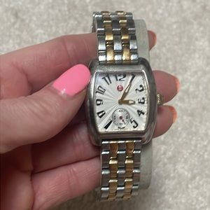 Michele Urban Mini Two-Tone Watch